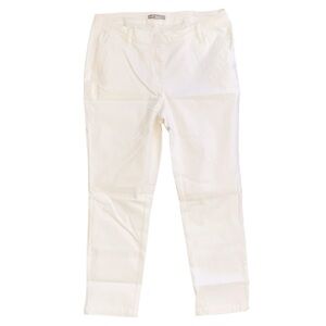 Jessica London White Jeans pants Stretch Size 12W New With Tags